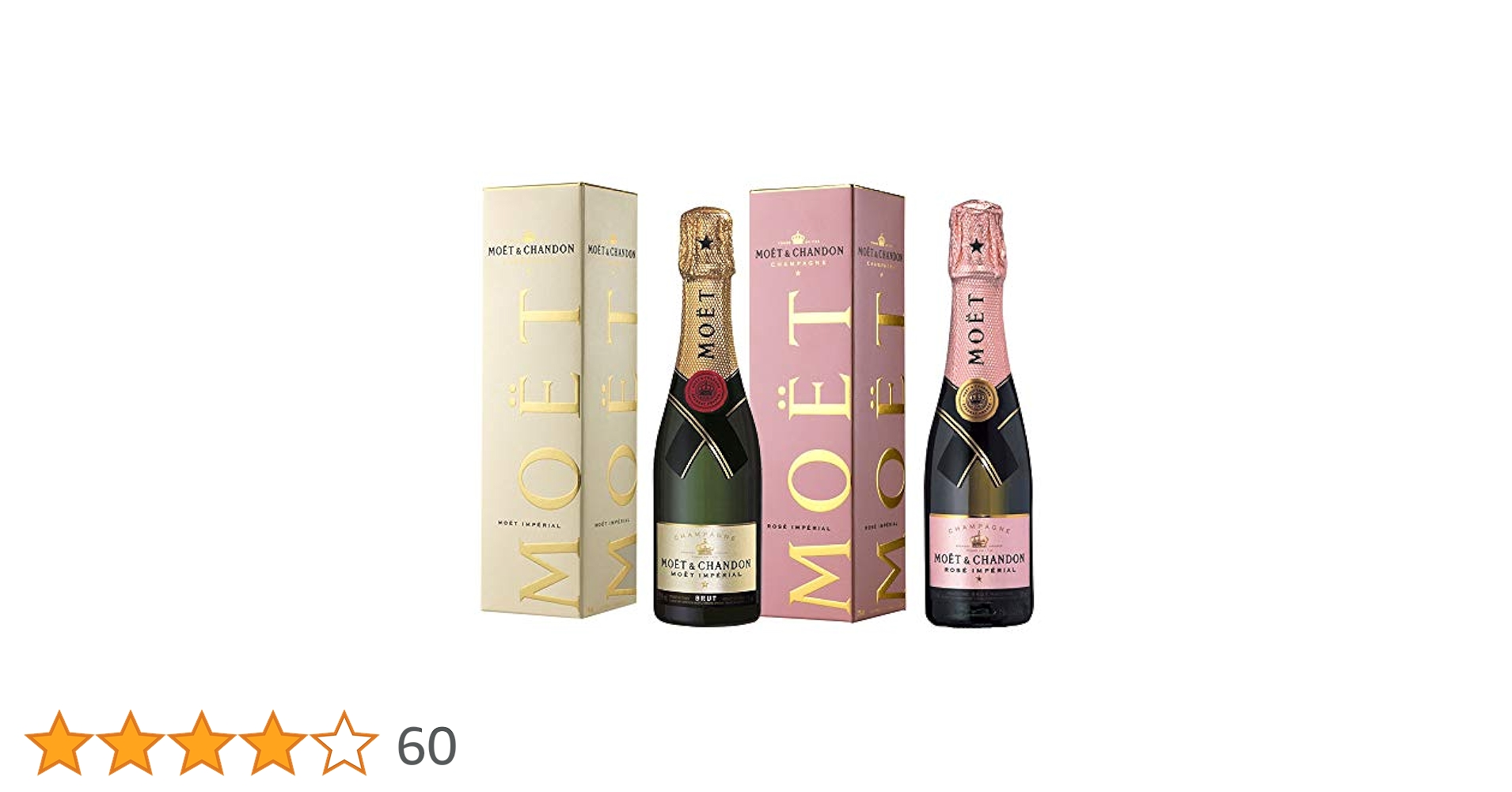 Amazon.co.jp: モエ・エ・シャンドン ブリュット&ロゼ ハーフ 2